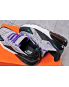 Купить Женские кроссовки Nike Air Max 270 серые с черным и фиолетовым