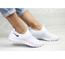 Женские кроссовки Nike Free Run 3.0 Slip On белые