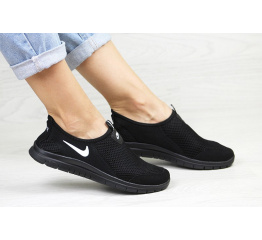 Женские кроссовки Nike Free Run 3.0 Slip On черные