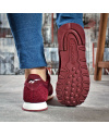 Купить Жіночі кросівки Reebok Classic Runner Jacquard бордові