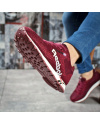 Купить Жіночі кросівки Reebok Classic Runner Jacquard бордові