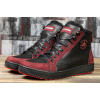 Мужские ботинки на меху Converse Boots черные с красным