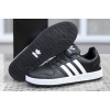 Мужские кроссовки Adidas Hoops 2.0 черные с белым