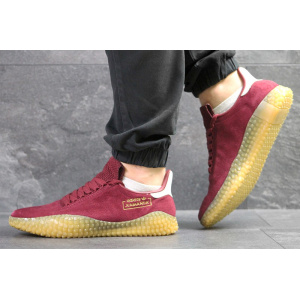 Мужские кроссовки Adidas Kamanda бордовые