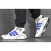 Мужские кроссовки Adidas LXCON белые с синим