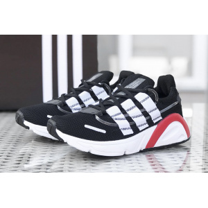 Мужские кроссовки Adidas LXCON черные с белым