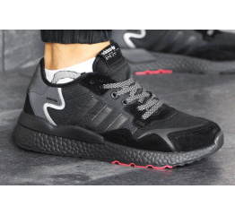 Мужские кроссовки Adidas Nite Jogger BOOST черные