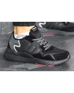 Чоловічі кросівки Adidas Nite Jogger BOOST чорні