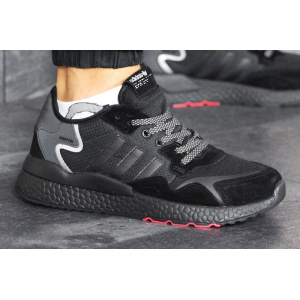 Мужские кроссовки Adidas Nite Jogger BOOST черные