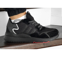 Мужские кроссовки Adidas Nite Jogger BOOST черные