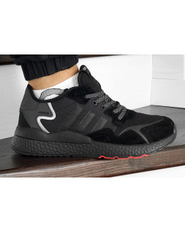Чоловічі кросівки Adidas Nite Jogger BOOST чорні