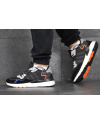 Купить Чоловічі кросівки Adidas Nite Jogger BOOST чорні з сірим и оранжевым