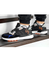 Купить Чоловічі кросівки Adidas Nite Jogger BOOST чорні з сірим и оранжевым