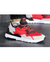 Купить Чоловічі кросівки Adidas Nite Jogger BOOST червоні з бежевим