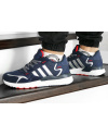 Купить Чоловічі кросівки Adidas Nite Jogger BOOST сині з білим