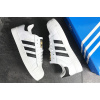 Купить Мужские кроссовки Adidas Superstar белые с черным