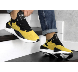 Мужские кроссовки Adidas Y-3 Kaiwa желтые