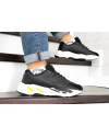 Купить Чоловічі кросівки Adidas Yeezy Boost 700 V2 Static чорні з білим и желтым
