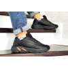 Купить Мужские кроссовки Adidas Yeezy Boost 700 V2 Static черные с оранжевым