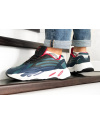 Купить Мужские кроссовки Adidas Yeezy Boost 700 V2 Static синие с черным