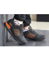 Купить Чоловічі кросівки Adidas ZX 750 чорні з помаранчевим