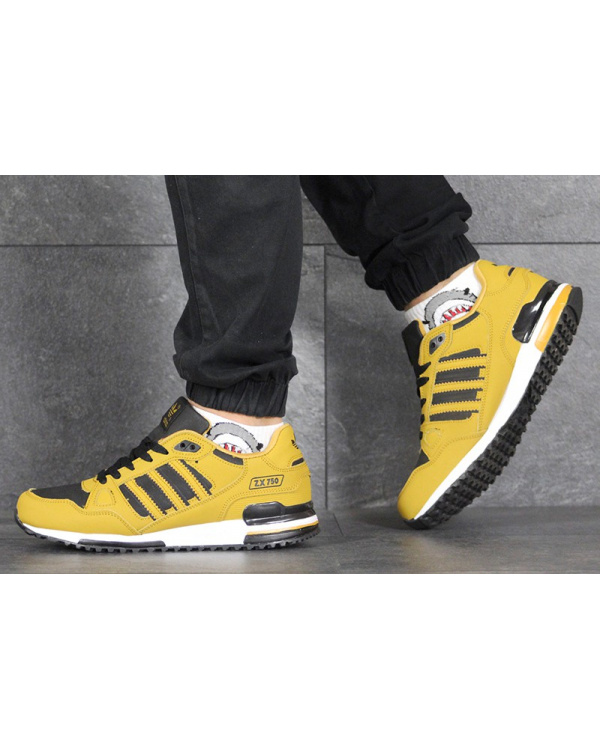Чоловічі кросівки Adidas ZX 750 горчичные