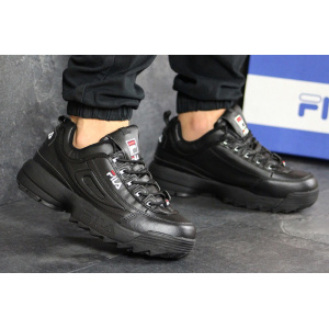 Купить Мужские кроссовки Fila Disruptor 2 черные в Украине