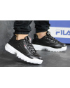 Купить Чоловічі кросівки Fila Disruptor 2 чорні з білим