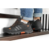 Купить Мужские кроссовки на меху Adidas TERREX ClimaProof черные с оранжевым