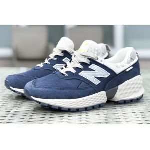 Чоловічі кросівки New Balance 574 Sport v2 сині з бежевим