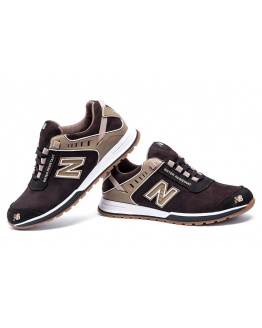 Мужские кроссовки New Balance коричневые