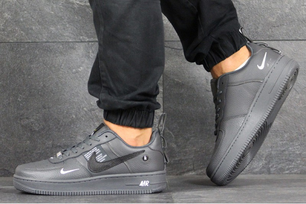 Мужские кроссовки Nike Air Force 1 '07 Lv8 Utility серые