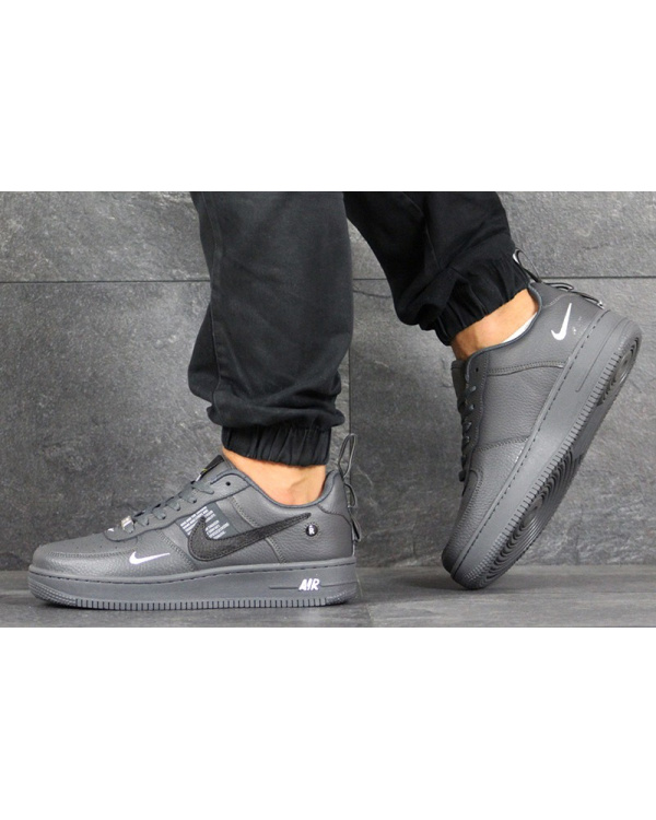 Мужские кроссовки Nike Air Force 1 '07 Lv8 Utility серые