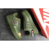 Купить Мужские кроссовки Nike Air Force 1 Just Do It зеленые