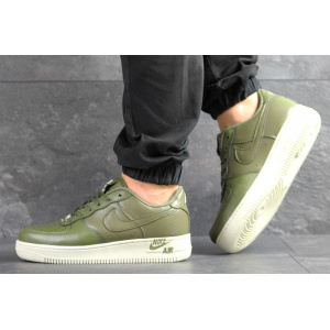 Мужские кроссовки Nike Air Force 1 Low зеленые