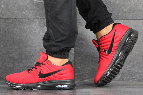 Мужские кроссовки Nike Air Max 2017 красные