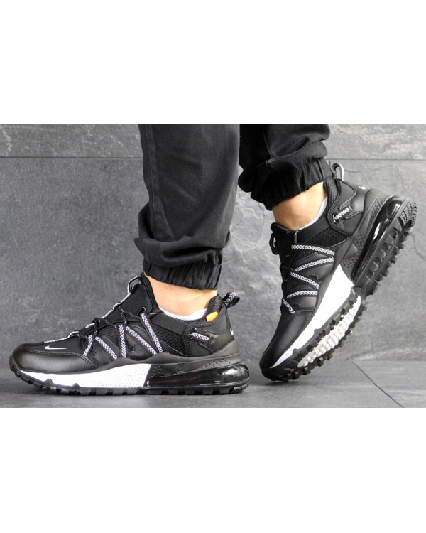 Чоловічі кросівки Nike Air Max 270 Bowfin чорні з білим