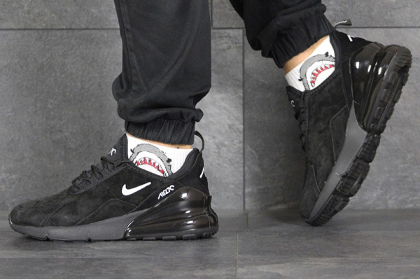 Мужские кроссовки Nike Air Max 270 Leather черные