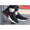 Купить Мужские кроссовки Nike Air Max 270 Leather черные с белым и красным