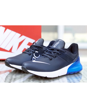 Чоловічі кросівки Nike Air Max 270 Premium Leather темно-сині