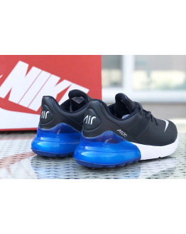 Чоловічі кросівки Nike Air Max 270 Premium Leather темно-сині