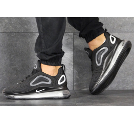 Мужские кроссовки Nike Air Max 720 черные с серым