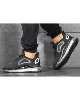 Чоловічі кросівки Nike Air Max 720 чорні з сірим