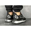 Купить Мужские кроссовки Nike Air Max 720 черные с серым