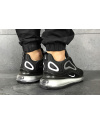 Купить Чоловічі кросівки Nike Air Max 720 чорні з сірим