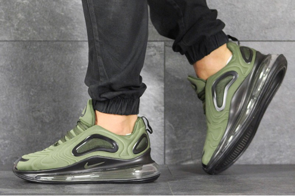 Мужские кроссовки Nike Air Max 720 зеленые