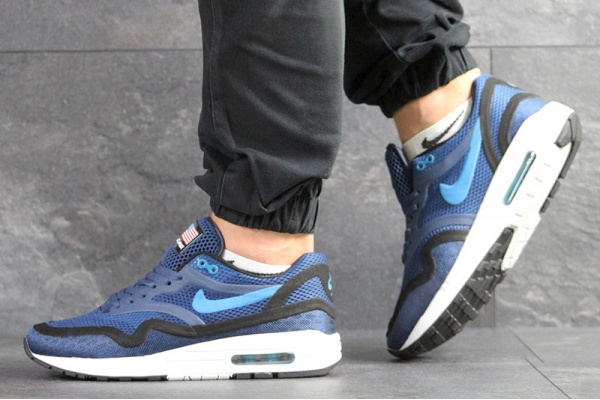 Мужские кроссовки Nike Air Max 87 Zero QS синие с голубым