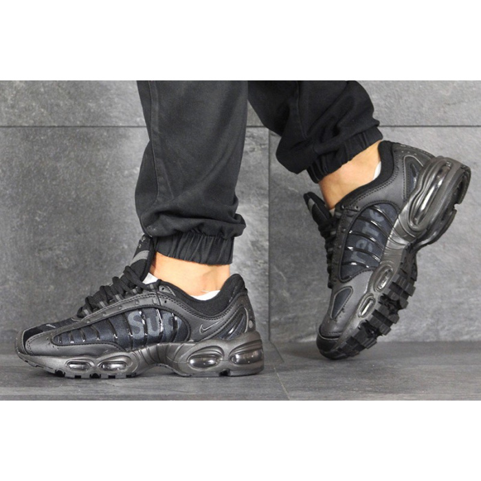 Купить мужские кроссовки Nike Air Max Tailwind 4 x Supreme черные