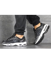 Мужские кроссовки Nike Air Max Tailwind 4 x Supreme черные с белым