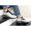 Мужские кроссовки Nike Air MX-720-818 светло-серые с желтым